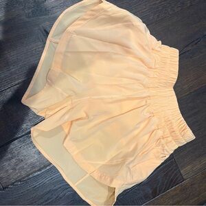 Lululemon Athletica Rock Melon High Rise Track That Shorts Size 2